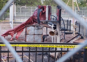 Playground fire being investigated as possible arson