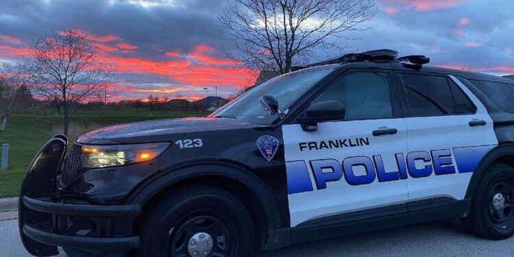 Image courtesy of the Franklin Police Department.