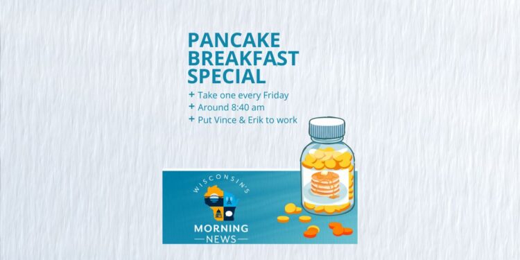 Pancake Breakfast Special: Too sick to talk