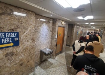 Early voting kicks off in battleground Wisconsin with a push from Obama and Walz