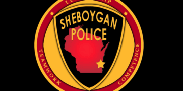 Sheboygan Police Department logo. Image courtesy of Sheboygan Police.