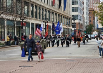 At Milwaukee Veterans Day parade, veterans and citizens reflect
