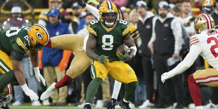 The Packers run away with a win