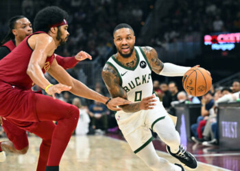 Spirited effort falls short for shorthanded Bucks in 116-114 loss to undefeated Cavs