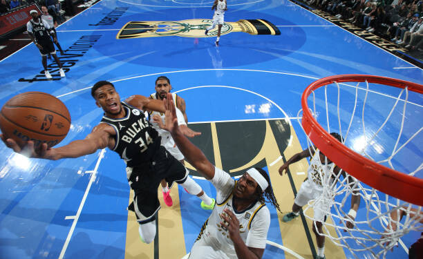 Giannis posts triple-double as Bucks outclass Pacers in NBA cup play