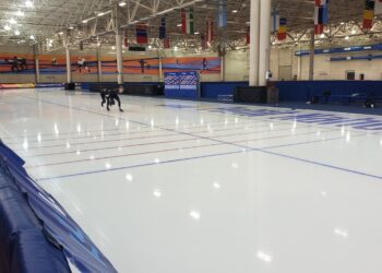 Members of U.S. National Speed Skating team react to plane crash