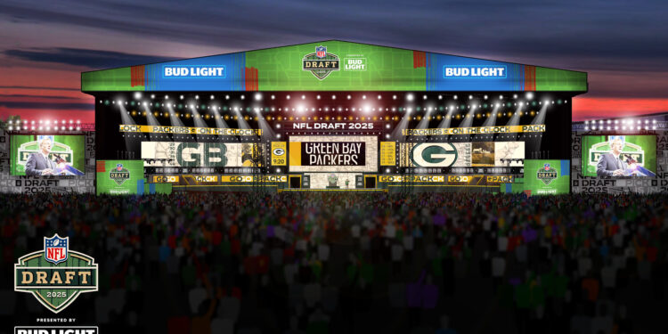 LOOK: Packers release renderings of NFL Draft layout