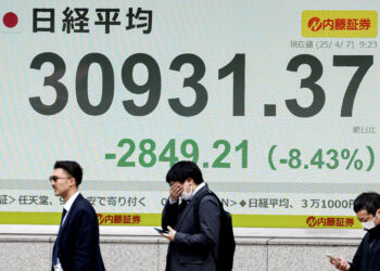 Panic Monday: Wall Street follows global markets sharply lower as Trump doubles down on tariffs