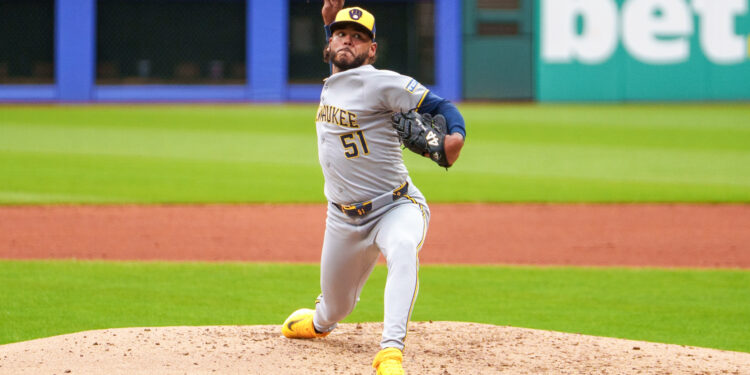 Brewers Shut Out 5-0 in Cleveland, Freddy Peralta Picks Up 1000th Strikeout in Tough-Luck Loss