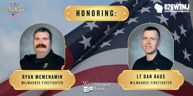 Salute to Service — Lt. Ben Baus and Ryan McMenamin, Milwaukee Fire Department