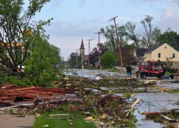 Cleanup continues across Dodge County after strong storms