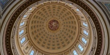 Wisconsin State Capitol - Rotunda Ceiling