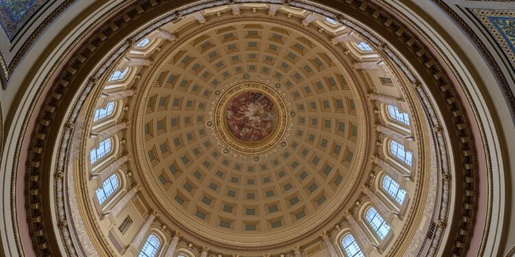 Wisconsin State Capitol - Rotunda Ceiling
