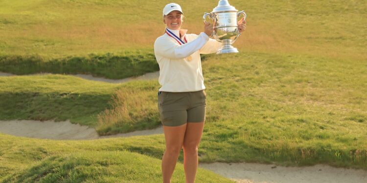 Sweden’s Maja Stark wins the U.S. Women’s Open for her first major championship