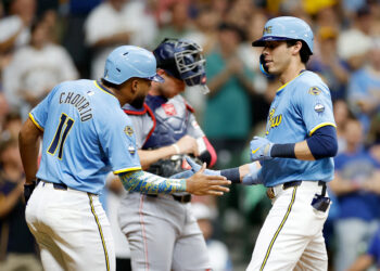 Brewers Put up Six in Third, Hall and Priester Handle Nationals in 8-3 Win