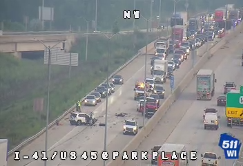 TRAFFIC ALERT: I41/45 southbound reopens after crash near Park Place
