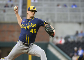 Brewers Take Opener in Atlanta 3-1 Behind Collins’ Blast, Priester’s Gem