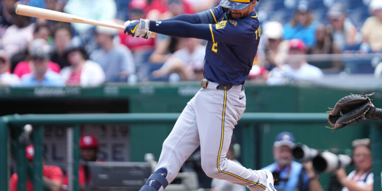 Turang homers twice as the Brewers pound the Nationals 14-3 for a sweep of their season series