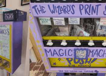 Art vending machines in Milwaukee sell bite-size artwork made by local creators