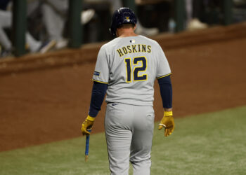 Michael Helman Leads Rangers Again as They Beat Brewers 5-4, Clinch Series Victory in Arlington