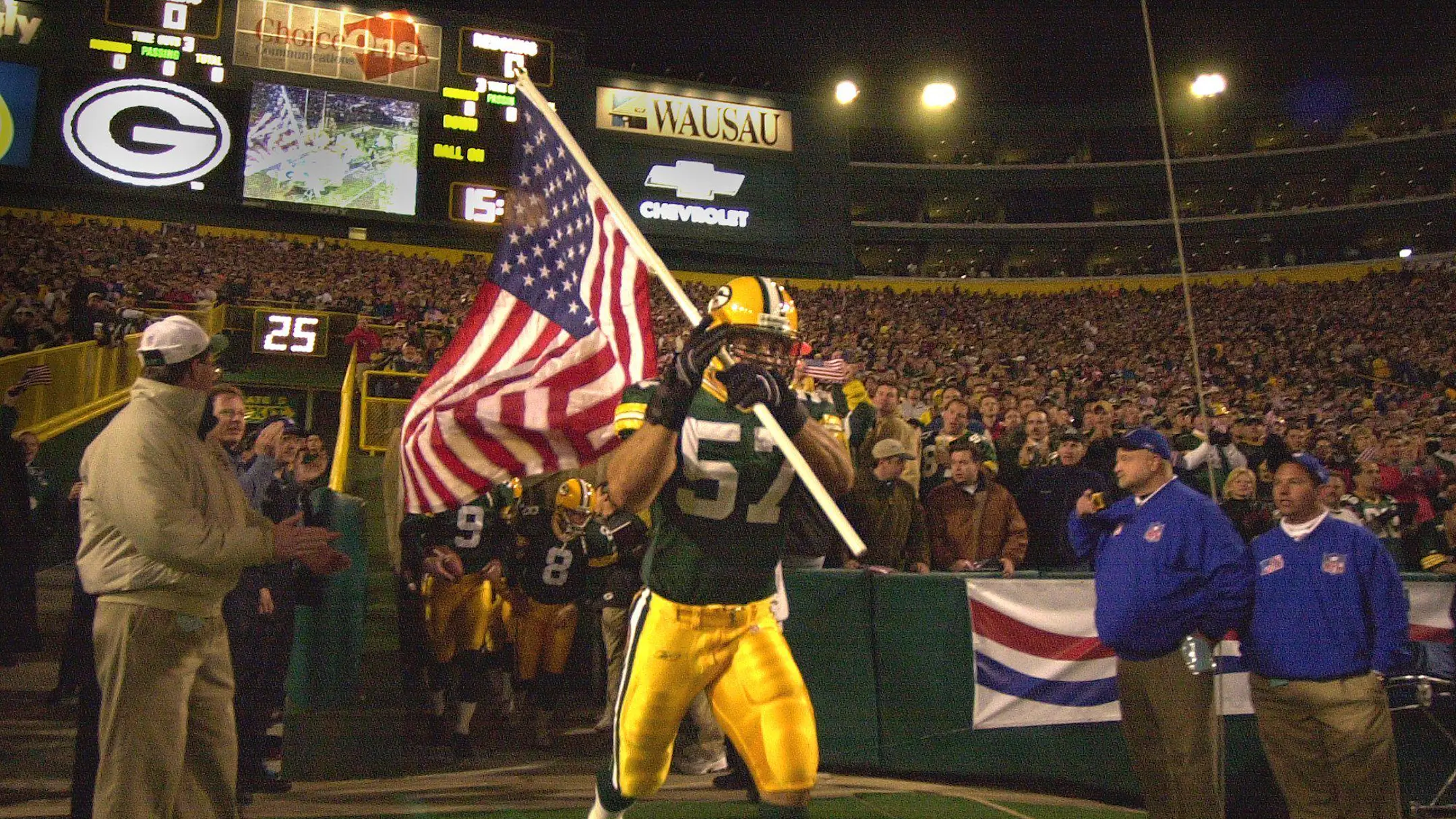 “I was floating out there”: How former Packers Linebacker Chris Gizzi helped Nation heal after 9/11 attacks