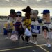 Racing Sausages At Brewers Pocket Pancake Breakfast