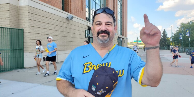 Brewers fans ecstatic over NLDS game one win over the Cubs