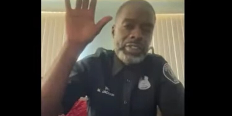 Cop forgets pants during zoom appearance