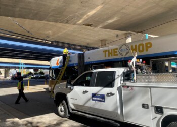 No one injured after Milwaukee’s streetcar “The Hop” hit with electrical wire