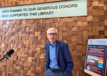 Governor Evers visits Milwaukee to discuss government shutdown and health insurance rates