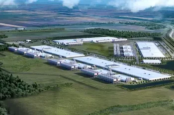 Rendering of Lighthouse data center in Port Washington. Photo courtesy of Vantage Data Centers