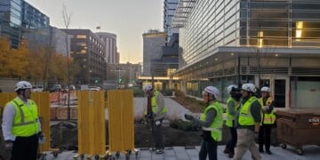 Northwestern Mutual north office rebuild is halfway done
