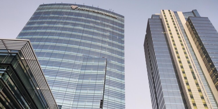 Northwestern Mutual north office rebuild is halfway done