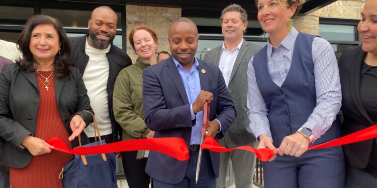 The state’s largest affordable housing development opened Thursday