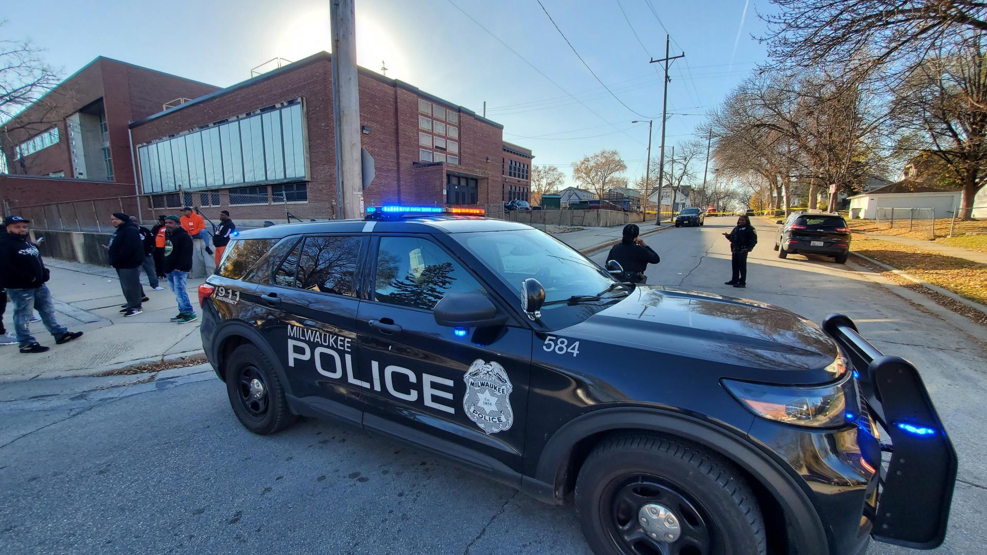 A double shooting near Assata High School leaves a student dead