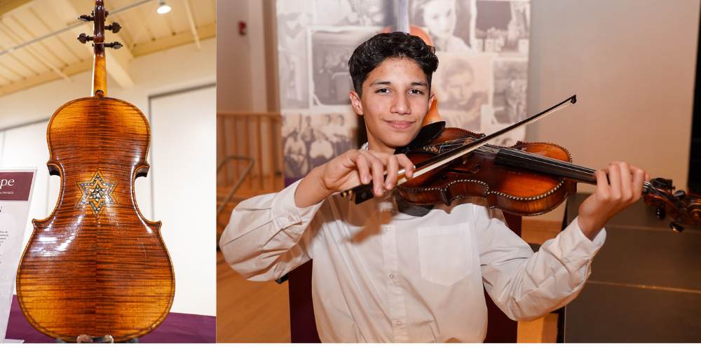 Milwaukee student musicians are the first youth groups in the world to host Violins of Hope