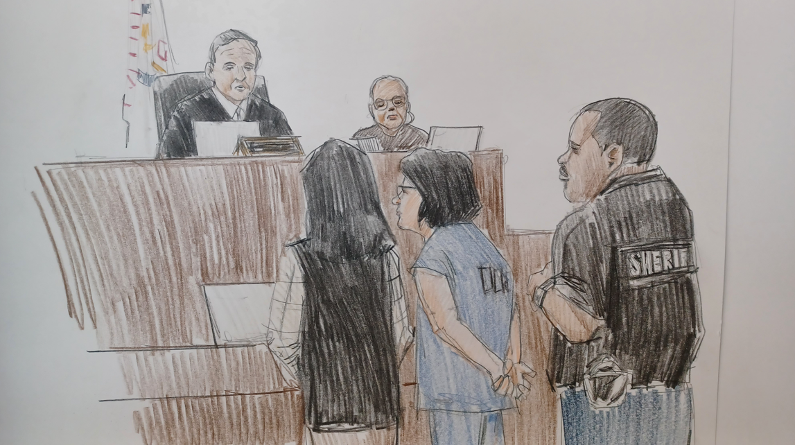 Courtroom sketch artist shares details from Morgan Geyser’s extradition hearing
