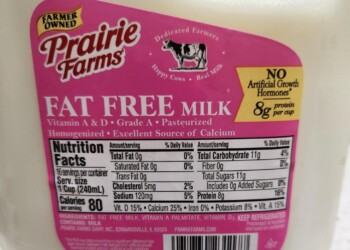 Prarie Farms announces recall of fat-free milk