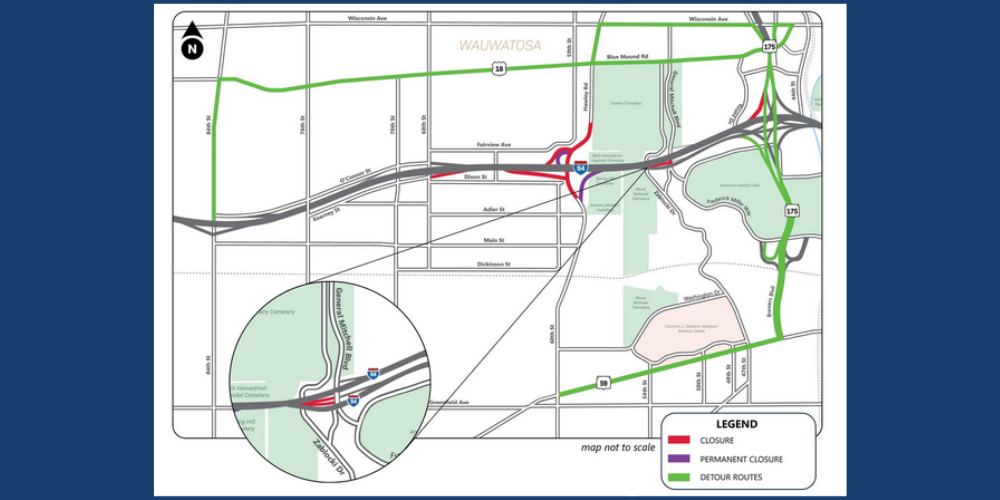 As I-94 East-West construction continues, new road closures begin on December 15