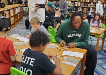 Passion of Legos found in both MPS students and Bucks Center Myles Turner