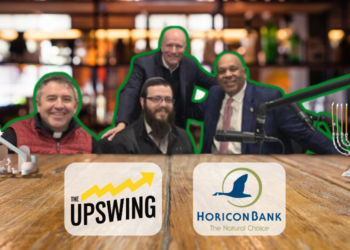 Father Joseph Simmons, Rabbi Levi Stein, WTMJ’s Jeff Sherman and Marquette University President Dr. Kimo Ah Yun