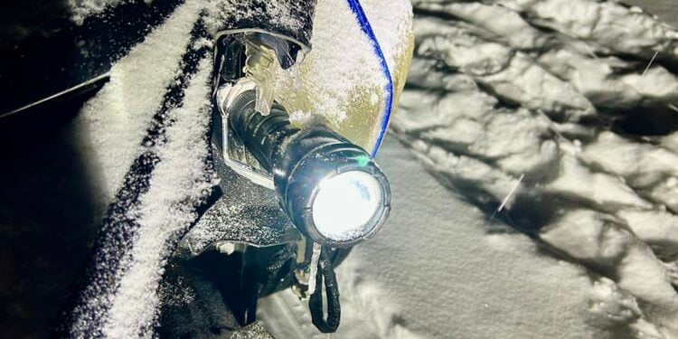 Door County Deputies: Yes. A flashlight. As a headlight