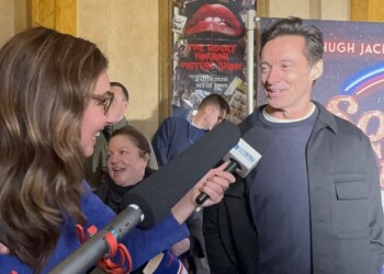 Hugh Jackman Hanging Out in Milwaukee