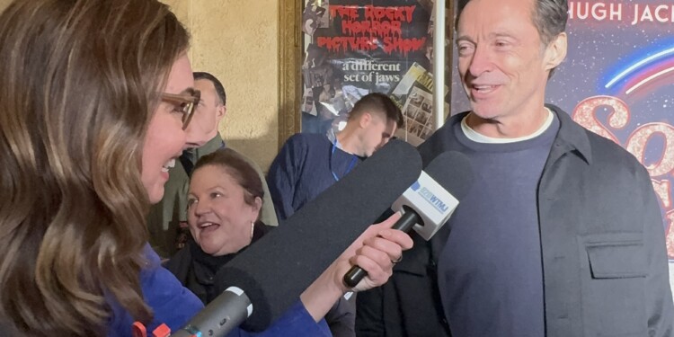 Hugh Jackman Hanging Out in Milwaukee