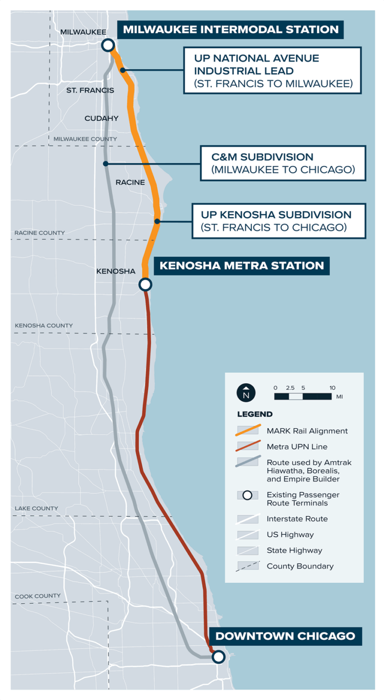 New vision for passenger rail in southeastern Wisconsin could open job ...