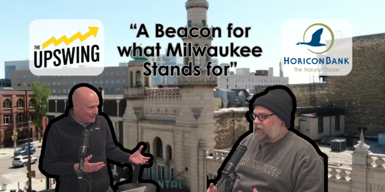 WTMJ's Jeff Sherman and Ryan Laessig, Executive Director of Milwaukee’s East Side BID #20