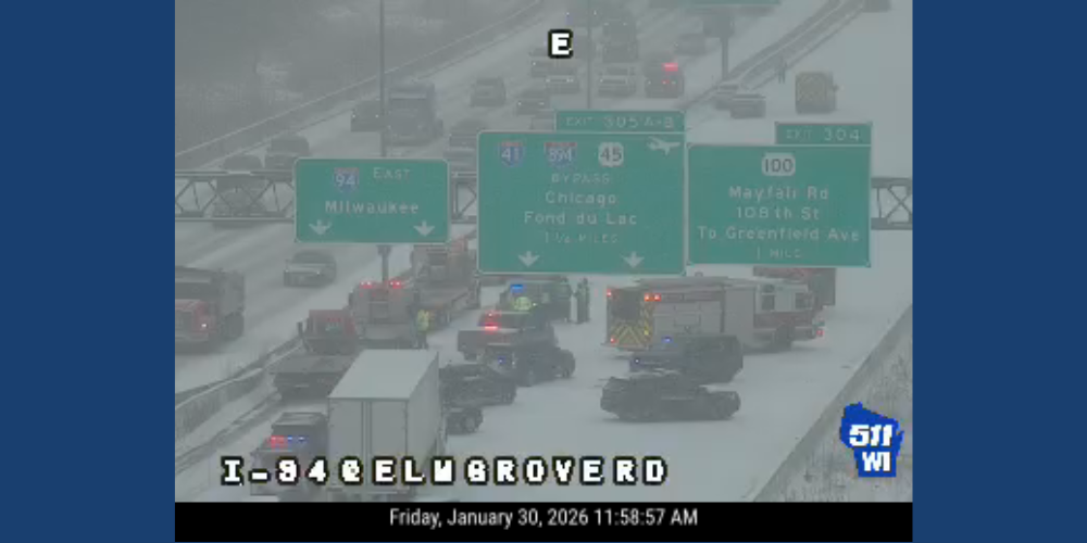 TRAFFIC ALERT: I-94E is closed beyond Moorland Road due to a crash