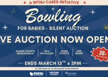 Bowling for Babies silent auction is now open until march 13th at 3P