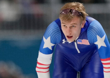 Kewaskum’s Jordan Stolz nabs silver medal in 1,500 meter race for third medal of 2026 Winter Olympics