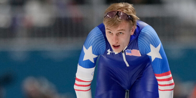Kewaskum’s Jordan Stolz nabs silver medal in 1,500 meter race for third medal of 2026 Winter Olympics